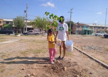 Alcalde Carlos Peña Ortiz comprometido con reforestación