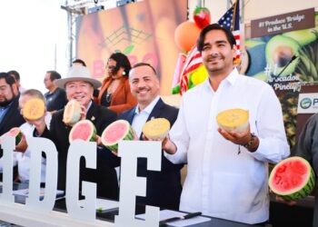 Celebran Alcalde de Reynosa y Mayor de Pharr productividad agrícola