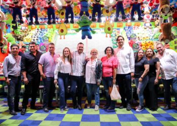Alcalde Carlos Peña Ortiz participó con el Gobernador Américo Villarreal Anaya en inauguración de la Feria Tamaulipas
