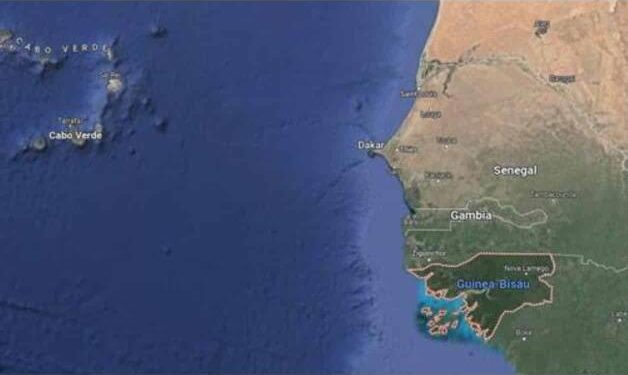 Luis de Carvajal fue tesorero de la Corona Portuguesa en las islas de Santiago y Fogo, en Cabo Verde, y en Guinea, mostradas en este mapa.