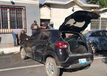 Choque múltiple en Ciudad Victoria deja a dos estudiantes hospitalizados