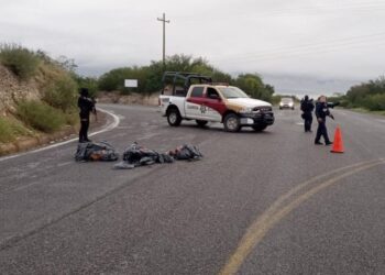 Aparecen restos humanos embolsados en la carretera Victoria – Soto La Marina