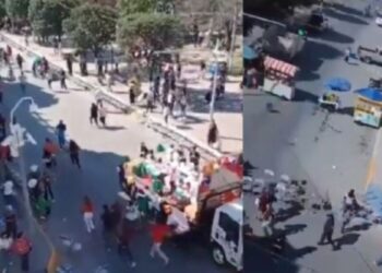 Balacera en desfile de la Revolución Mexicana desata pánico en Linares, Nuevo León
