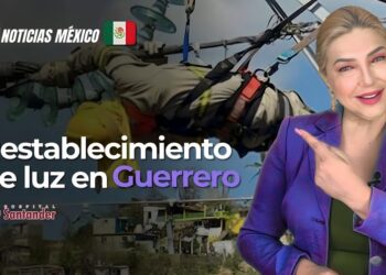 Restablecimiento de luz en Guerrero