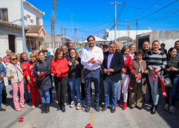Inauguró Carlos Peña Ortiz pavimentación por más de 3.2 MDP
