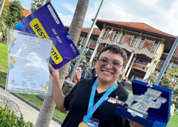 Ganan medalla de oro estudiantes tamaulipecos en Feria Internacional de Ciencias e Innovación en Indonesia