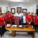 Recibió Alcalde de Reynosa a Futbolistas
