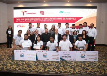 Destaca el ingenio de estudiantes en “Expo Emprendedores y Concurso de Robótica 2023” CONALEP Tamaulipas