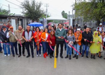 En Reynosa Carlos Peña Ortiz entrega nueva pavimentación por más de 2.8 MDP