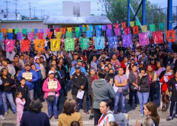 Recibieron en San Valentín a Alcalde reynosense Carlos Peña Ortiz y beneficios de programa social