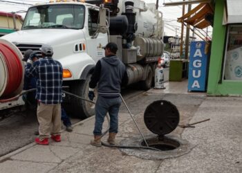 Efectuó COMAPA sondeo de línea general y descargas en diferentes sectores