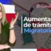 Aumenta costo de trámites migratorios