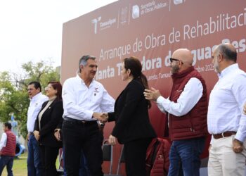 Inicia gobernador rehabilitación de Planta Tratadora de Aguas en Nuevo Laredo