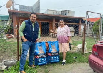 Alcalde Carlos Peña Ortiz garantiza bienestar de mascotas en Reynosa
