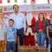 Celebró Alcalde Carlos Peña Ortiz Posada Navideña con familias del ejido Los Cavazos