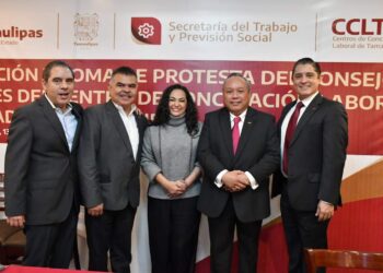 En Reynosa rinde protesta el Consejo Asesor del Centro de Conciliación Laboral de Tamaulipas