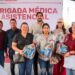Recibieron al Presidente Carlos Peña Ortiz en Fuentes Lomas con Brigada Médica Primero Sanos
