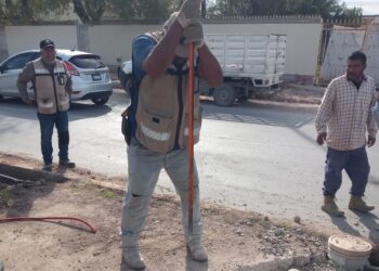 Reforzó Gobierno de Reynosa tendido eléctrico en calle Poza Rica