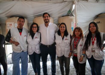 Inauguró Carlos Peña Ortiz planta potabilizadora en albergue Senda de Vida 2 de Reynosa