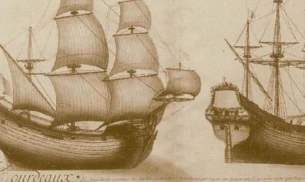 Planos de una "urca", embarcación parecida a la de Luis de Carvajal, en la que trajo al río Pánuco a los pobladores para colonizar el Nuevo Reino de León desde el puerto Bonanza, en la desembocadura del Guadalquivir, en España.