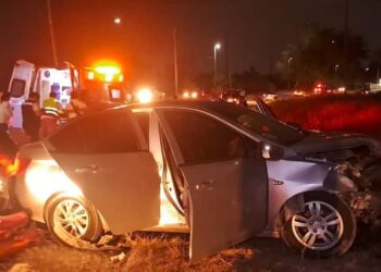 Estudiante lesionada por choque en la carretera antigua a El Mante
