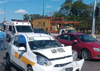 Choque deja cinco lesionados en Altamira