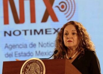 Titular de STPS pidió 20% de las liquidaciones de trabajadores de NOTIMEX para la campaña de Sheinbaum: Sanjuana Martínez