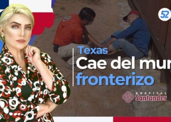 Cae del muro fronterizo