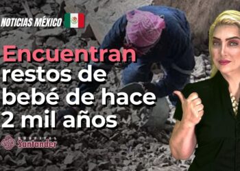 Encuentran restos de bebé de hace 2 mil años