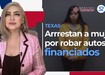 Texas: Arrestan a mujer por robo de autos financiados
