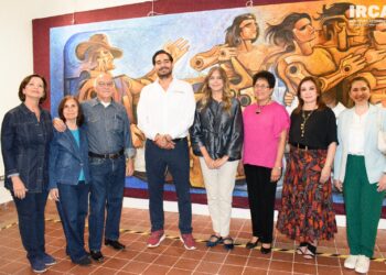 Aprecio del Alcalde Carlos Peña Ortiz por arte del Maestro Artemio Guerra deja huella en Reynosa