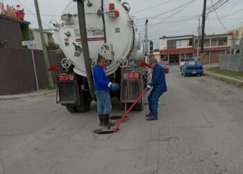 Efectúa COMAPA acciones de mantenimiento en la colonia La Cañada