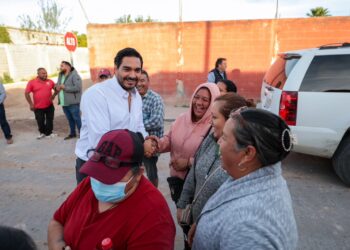 Pavimenta Gobierno de Carlos Peña Ortiz calle de la Colosio con recursos de REPUVE