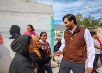 Dio arranque a pavimentación el Alcalde de Reynosa Carlos Peña Ortiz