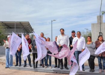 Arrancó el Alcalde Carlos Peña Ortiz con nuevas obras de pavimentacion en Reynosa