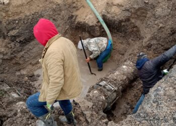 Repara COMAPA fuga de agua potable en Nuevo México Itavu