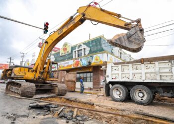 Dirige Gobierno de Carlos Peña Ortiz rehabilitación de drenaje en la colonia Rodríguez