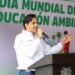 Conmemoró comunidad estudiantil Día Mundial de la Educación Ambiental con el Alcalde Carlos Peña Ortiz