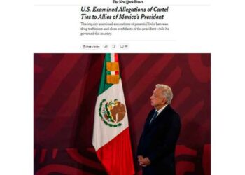 NYT responde a AMLO tras reportaje sobre presuntos nexos con el narco