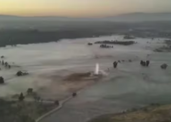 Fuga de combustible por huachicol en Tololotlán, Jalisco