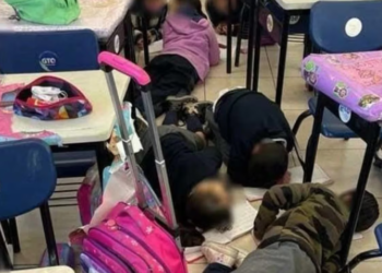 Balacera causa terror en escuela de Celaya