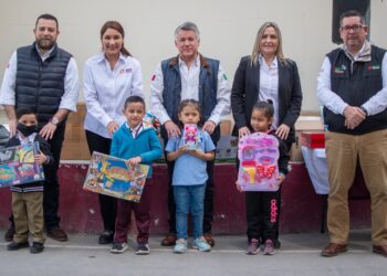 DIF Reynosa agradece a Pemex por donación de juguetes