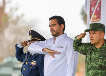 Participó Carlos Peña Ortiz en Ceremonia de Conscriptos del Servicio Militar Nacional en Octava Zona Militar