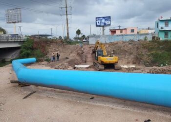 Rehabilita Gobierno del Alcalde Carlos Peña Ortiz líneas de conducción de agua en Reynosa