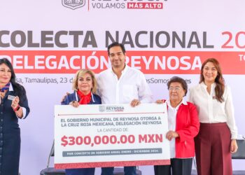 Apoyo del Gobierno de Carlos Peña Ortiz salva vidas en Cruz Roja
