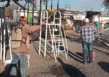 Brinda bienestar Gobierno de Carlos Peña Ortiz con renovación de espacios públicos