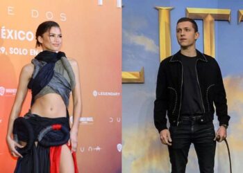 Sorprenden a Zendaya con estampita de Tom Holland: así reaccionó la actriz