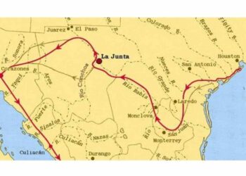 Exploración hacia el Nuevo México