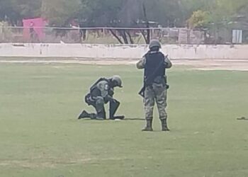 Militares Aseguran Granadas en Zona Residencial de Miguel Alemán