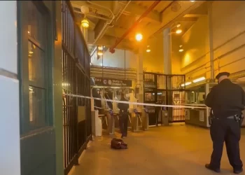 Empuja a un hombre a las vías de metro y lo mata